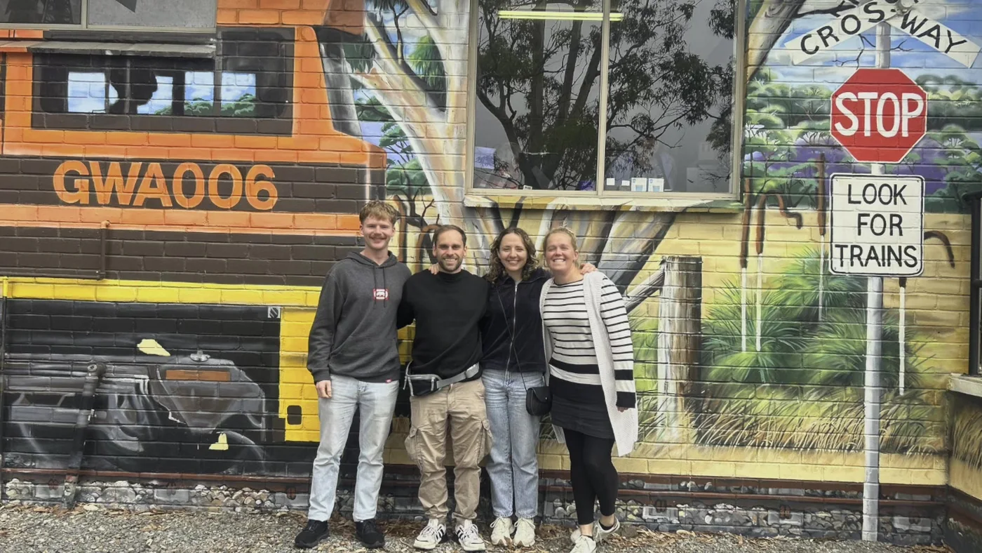 A DMI team on the road in South Australia